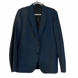 NEW Paul Smith Sportcoat!  e 54 US 42  Blue  2 Button  Wool & Mohair  ITALY